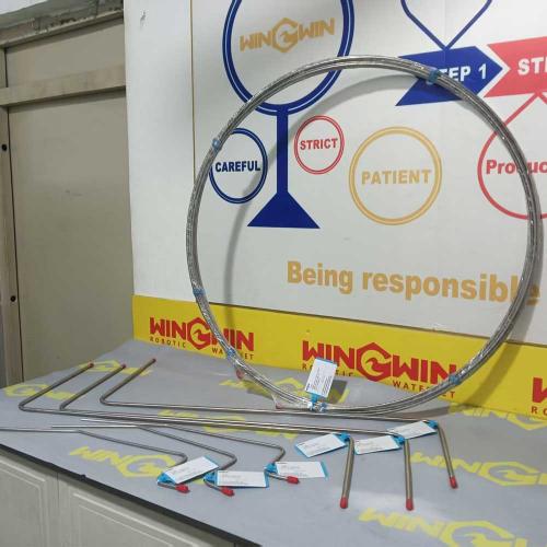 Win-Win successfully delivered a custom order for high-pressure hoses for KMT waterjet cutting equipment to a Saudi customer.