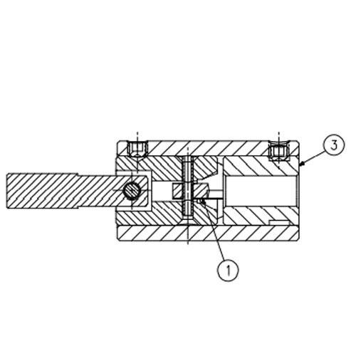05109871 9/16” Coning Tool power tool for kmt waterjet machine slv 75 plus water jet parts 
