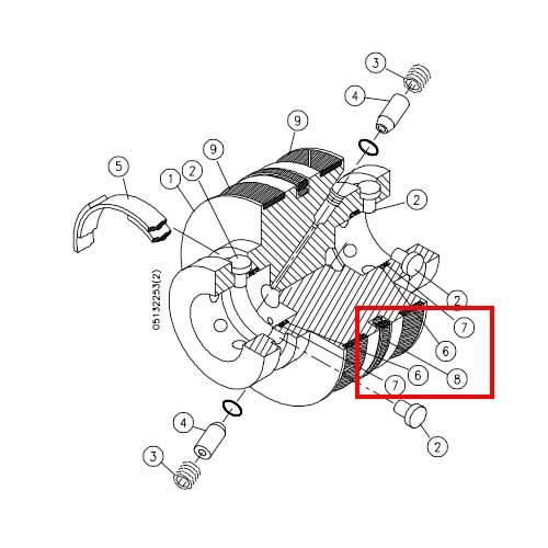05120118 Seal Assembly 90K For kmt waterjet machine uhp waterjet part  