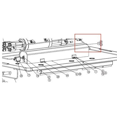 72158312 UHP Tube Bent 38 90K For American waterjet machine uhp waterjet part