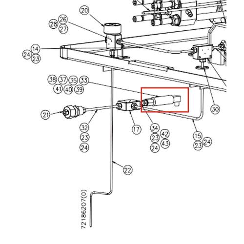 72160914 Pressure Transducer 90K For American waterjet machine uhp waterjet part 