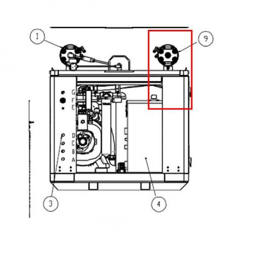 72186365 Redundant Kit UHP 90K For kmt waterjet machine kmt uhp waterjet parts 