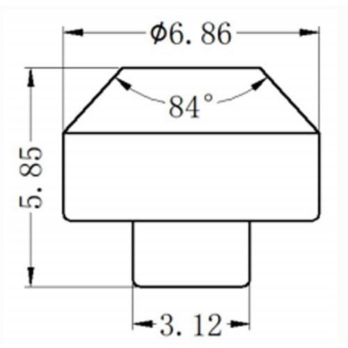 D-5071-xx Water Only Diamond Orifice for Waterjet Parts 60k Waterjet Spare Parts
