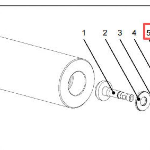 Waterjet Spare Parts Flange 1001649 used for Resato Accumulator