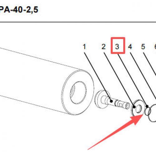 Waterjet Spare Parts Hoop 1001654 used for Resato Intensifier