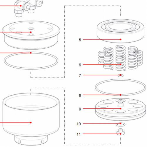 Resato 1027376 O-ring waterjet parts