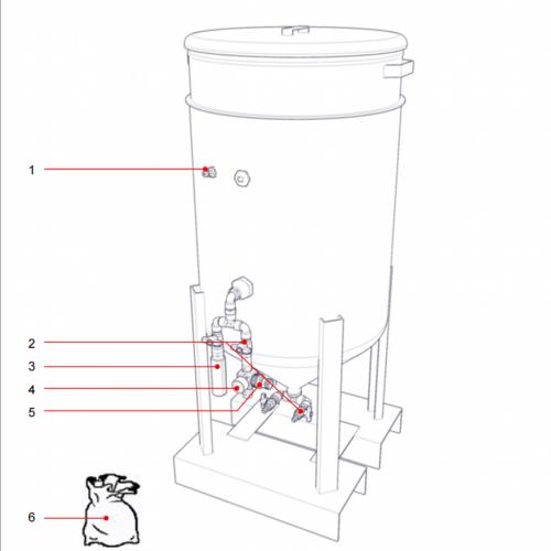 Resato waterjet spare parts Level indicator 1047607