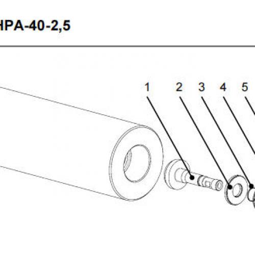 Waterjet Spare Parts Seal kit high-pressure 1004890 used for Resato Accumulator