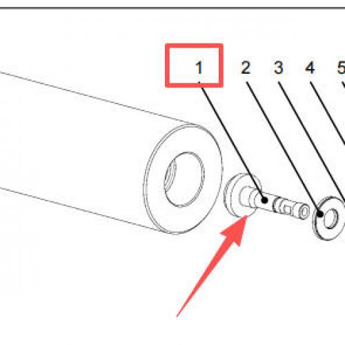 Waterjet Spare Parts Stop 1001650 used for Resato Intensifier