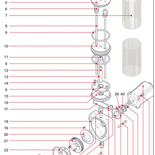 Waterjet Parts Seal housing 1040400 used for Resato