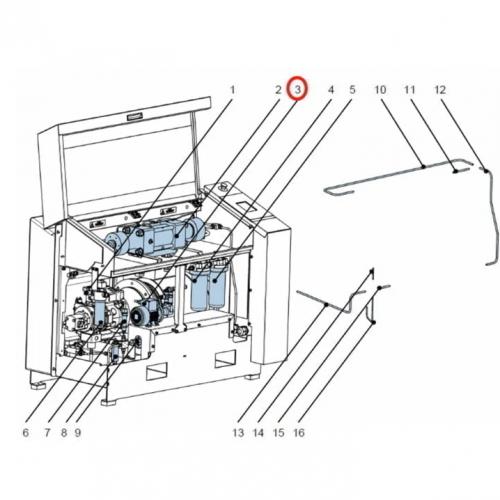 Waterjet parts 1041879 Waterjet intensifier Pump